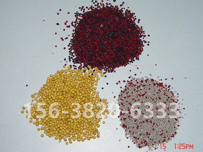 树脂包膜控释肥颗粒