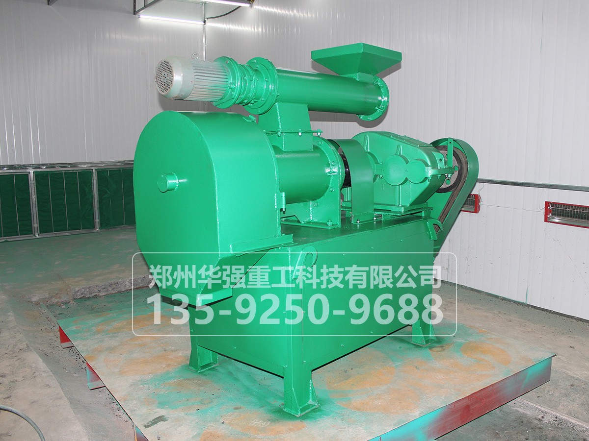 高性能复混肥对辊造粒机问世