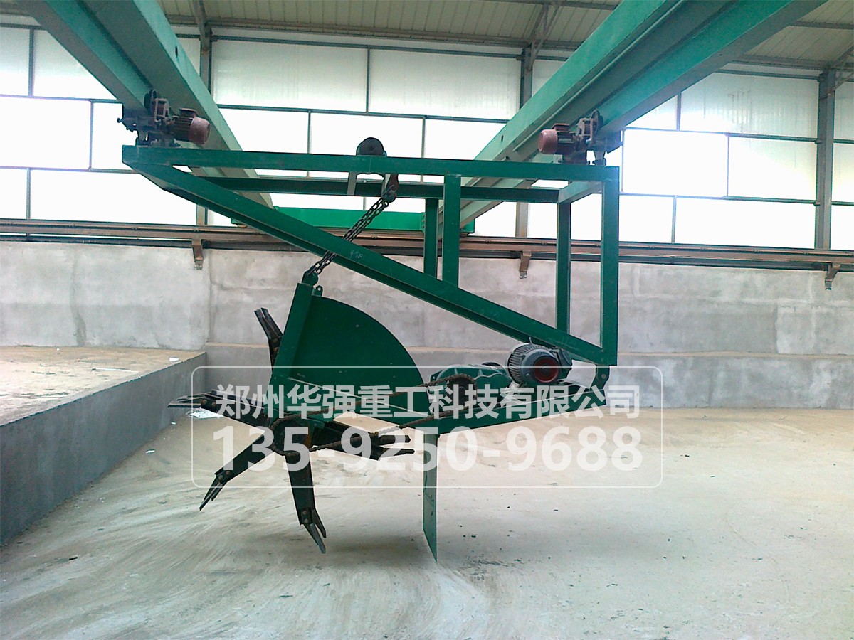 鸡粪有机肥翻抛机